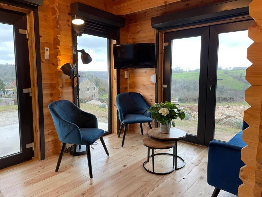 Le Chalet Du Crescent Saint-Germain-des-Champs Kültér fotó