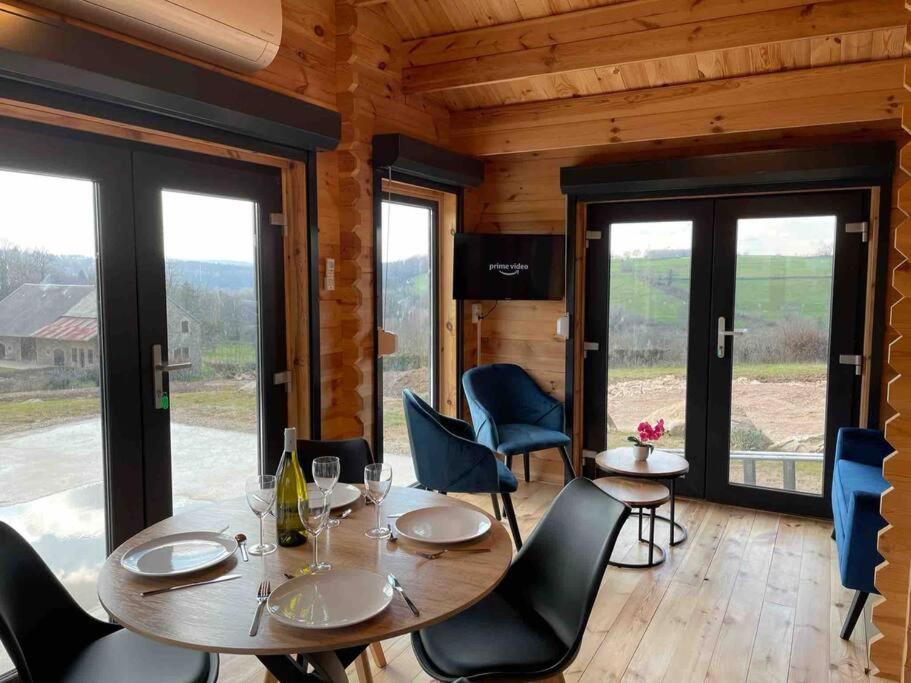 Le Chalet Du Crescent Saint-Germain-des-Champs Kültér fotó