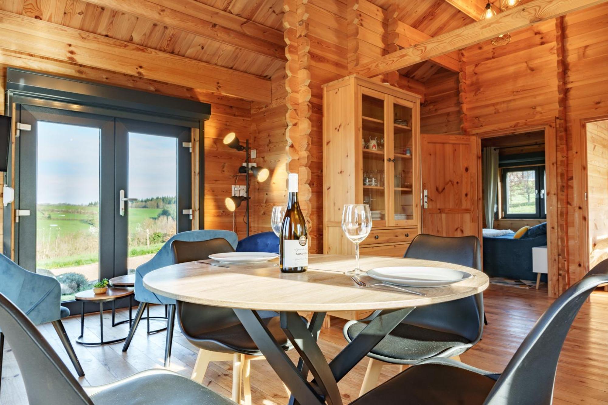 Le Chalet Du Crescent Saint-Germain-des-Champs Kültér fotó
