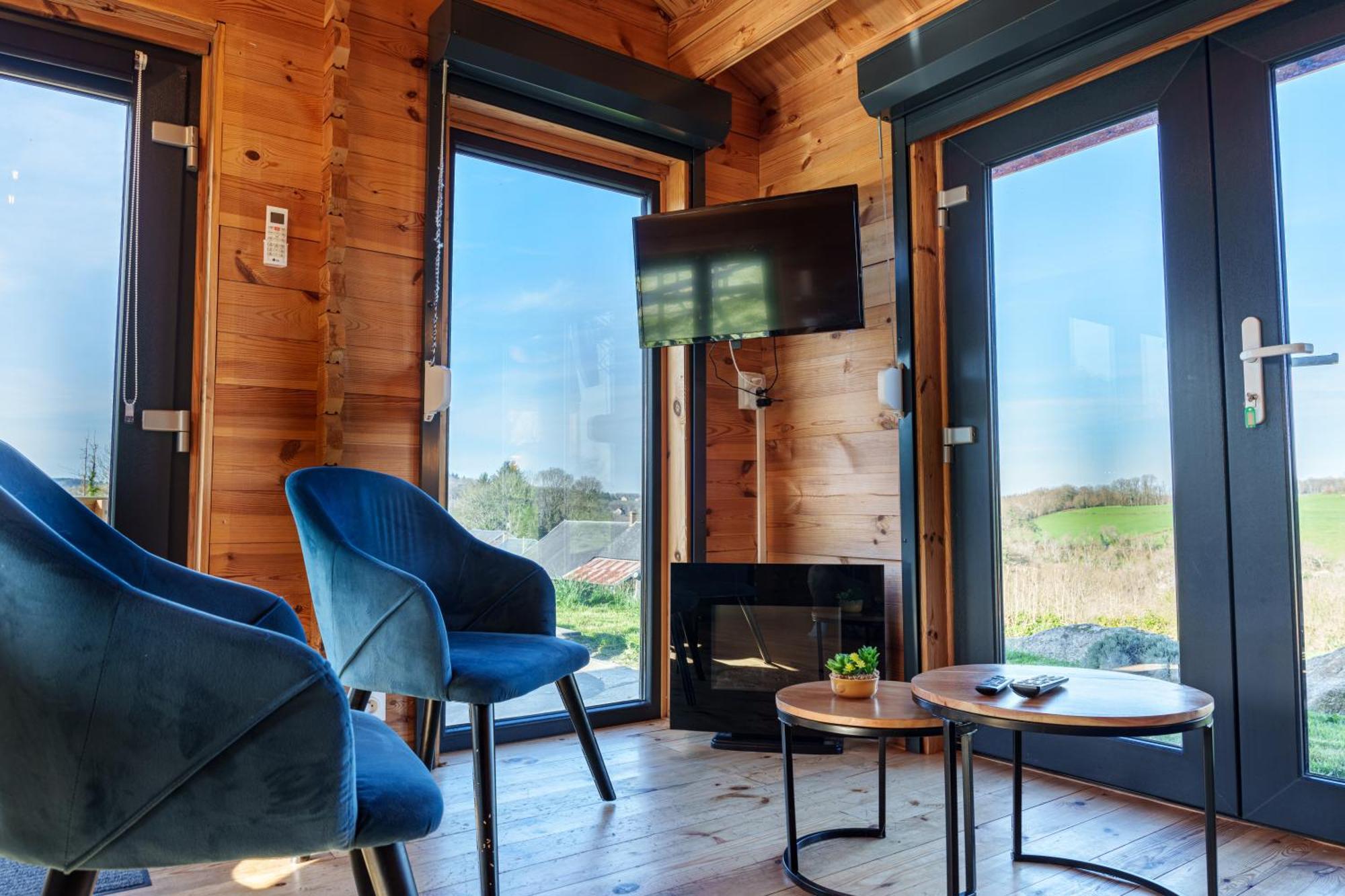 Le Chalet Du Crescent Saint-Germain-des-Champs Kültér fotó