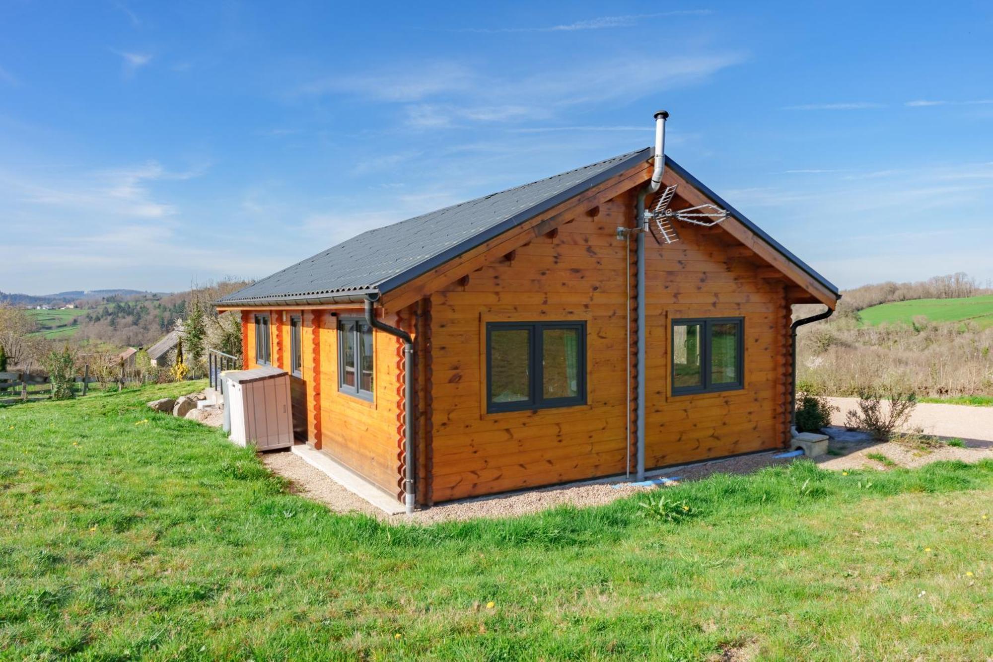 Le Chalet Du Crescent Saint-Germain-des-Champs Kültér fotó