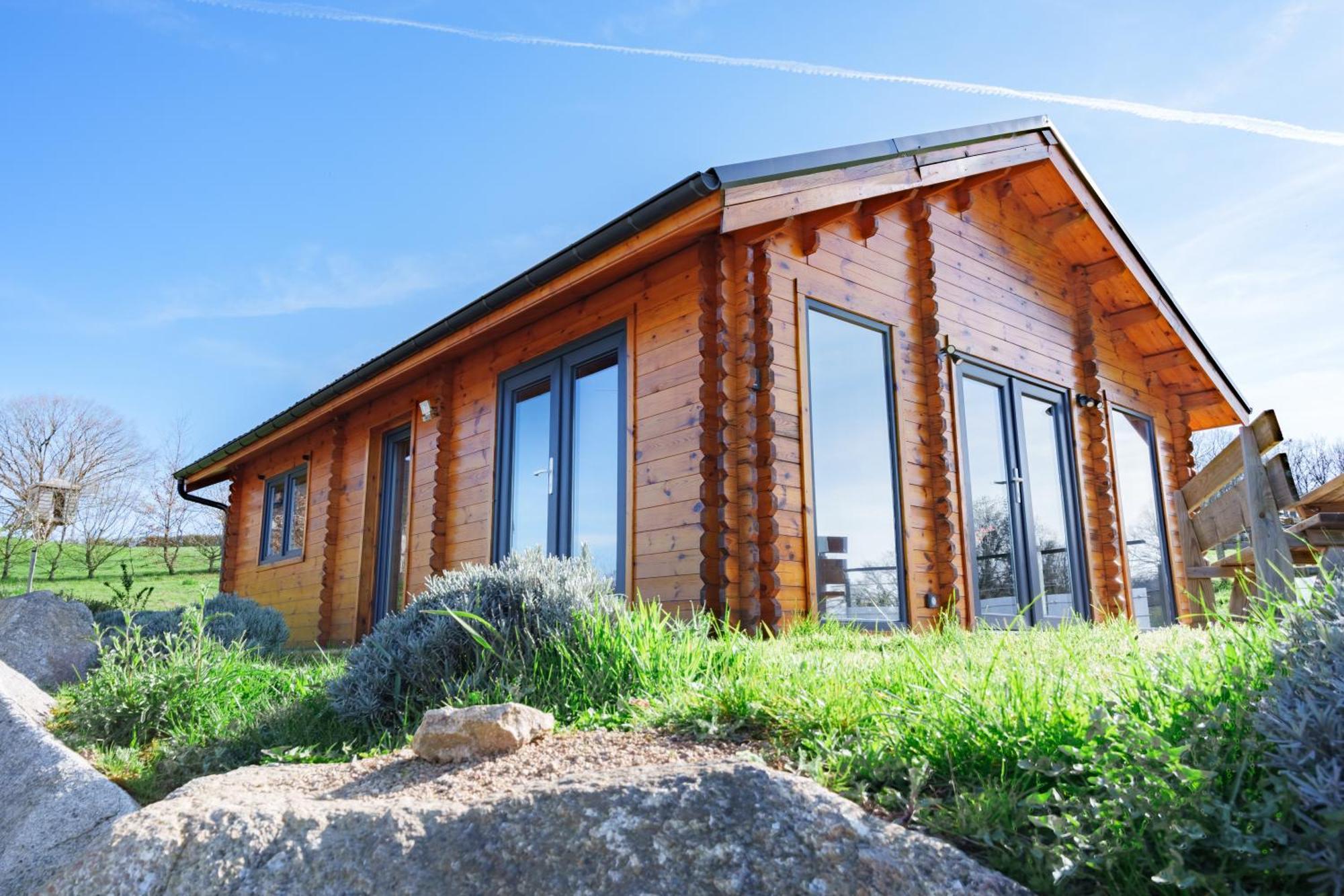 Le Chalet Du Crescent Saint-Germain-des-Champs Kültér fotó